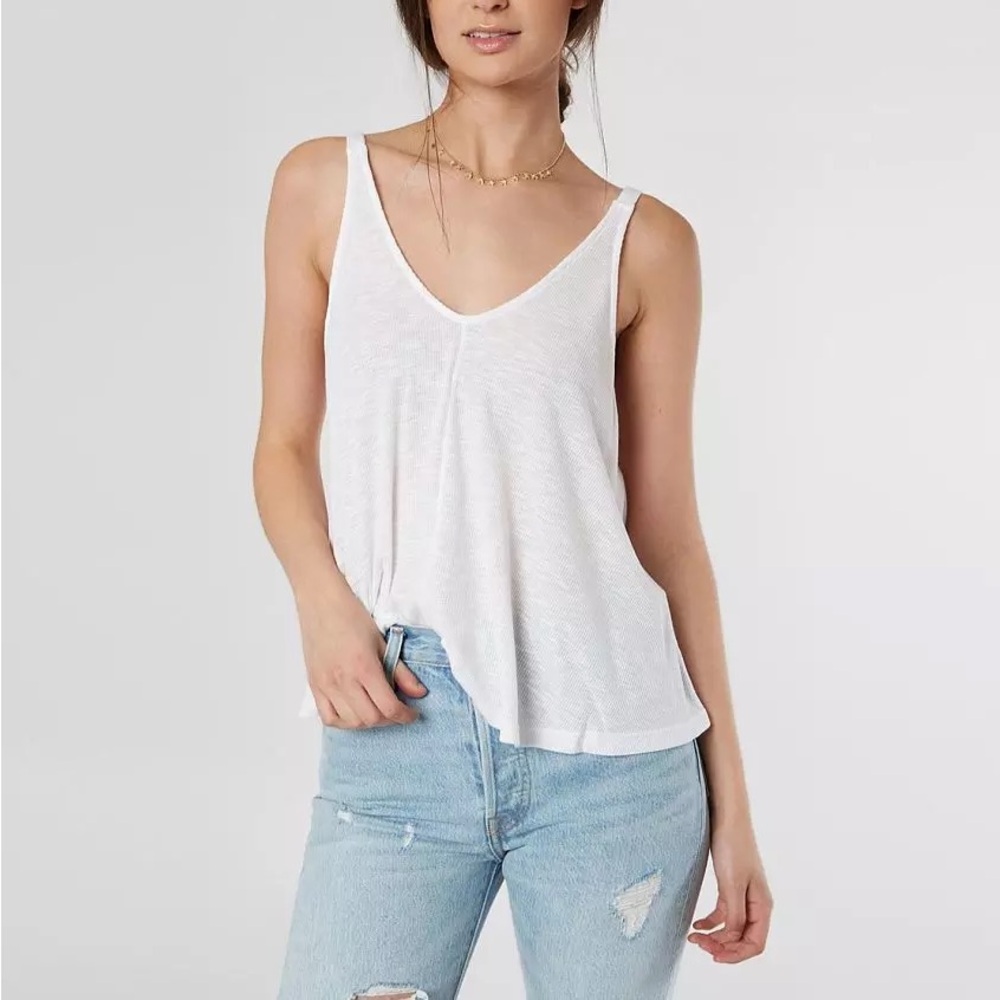 Free People white tank top